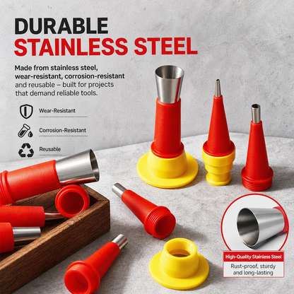 Universal 20-Piece Caulking Nozzle Kit
