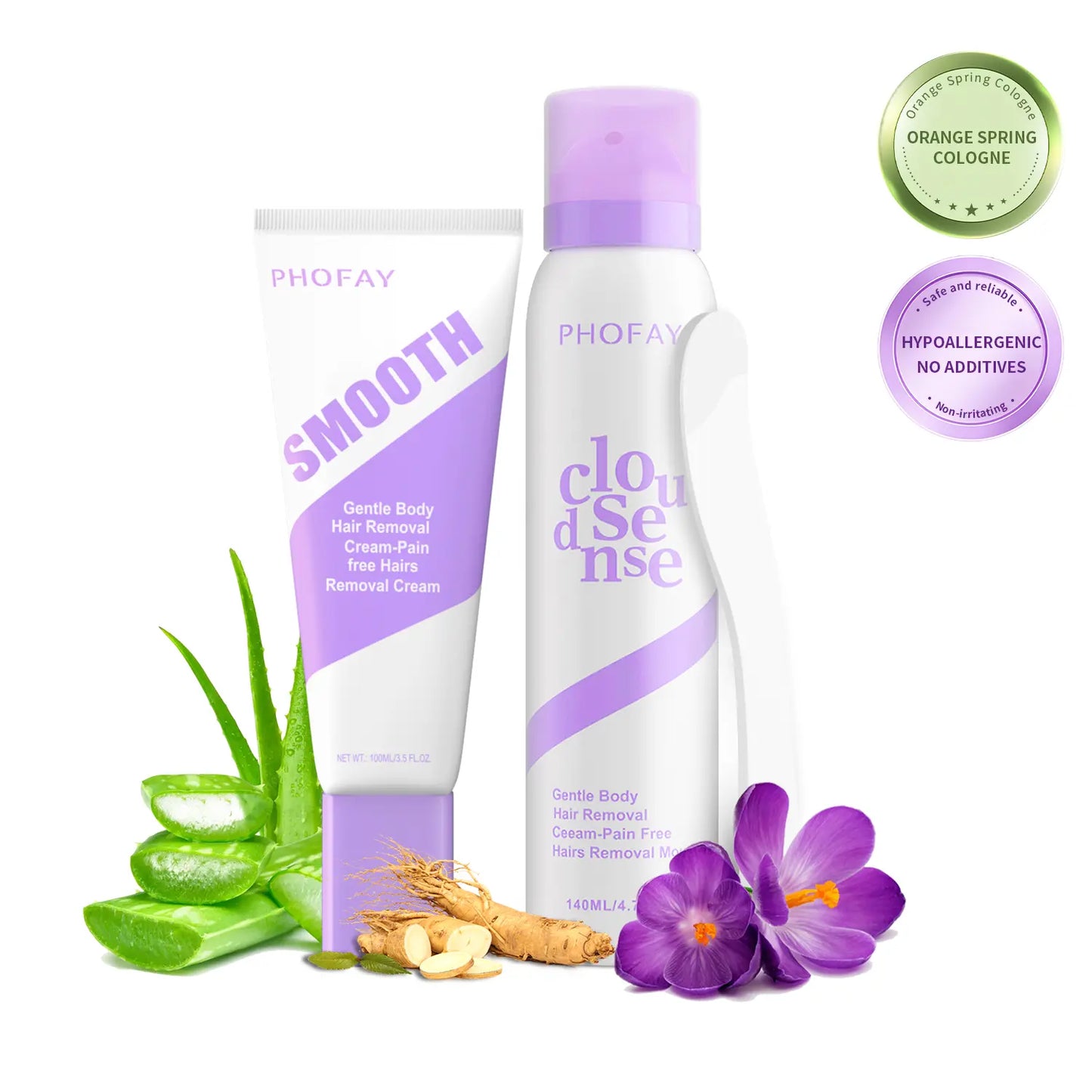 Bikini Pain-Free Hair Removal Cream for Sensitive Skin