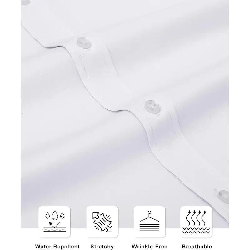 Men’s 4-Way Stretch Dress Shirt