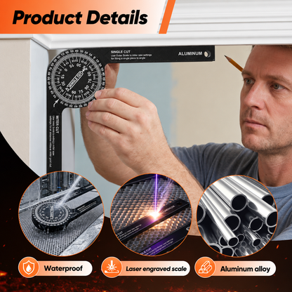 Aluminum Miter Saw Protractor