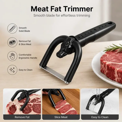 Beef & Pork Slice r- Handheld Meat Fat Trimming Tool