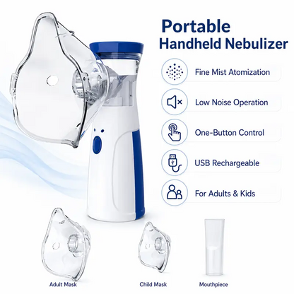 Portable Ultrasonic handheld Nebulizer Machine