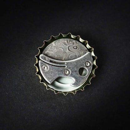 Mini Titanium Compact Bottle Opener