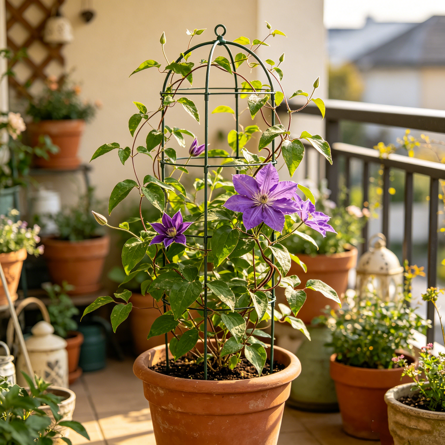 Clematis Garden Starter Kit – Vibrant Climbing Blooms