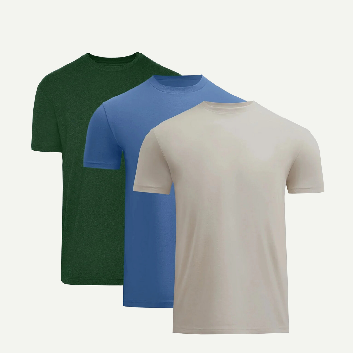 The Essential Crew Neck Tees – 3-Pack for Everyday Comfort
