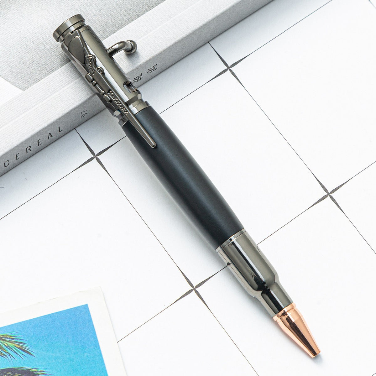 Bolt Action Ballpoint Pen – Tactical Gift for Men