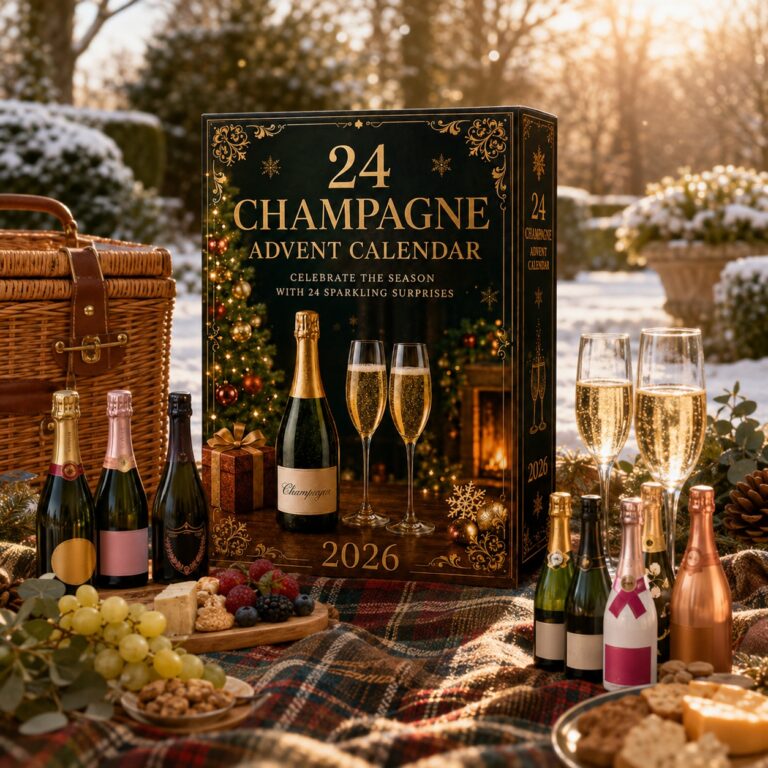 2026 Champagne Advent Calendar – 24-Day Collectible Christmas Countdown