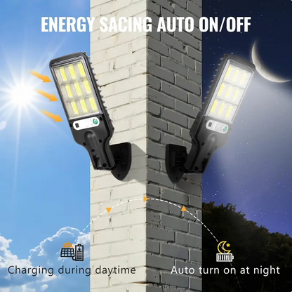 2/4-Pack Solar Powered Motion Sensor Outdoor Wall Lights