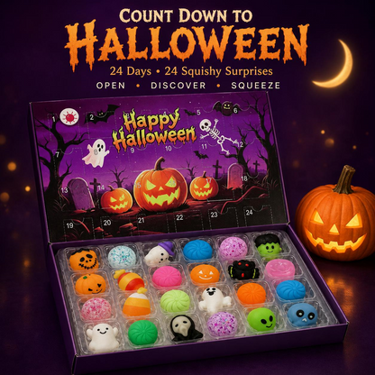 24-Piece Halloween Squishy Advent Calendar