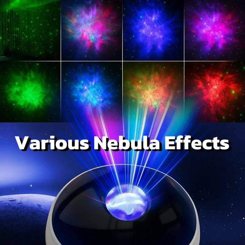 Astronaut Galaxy Projector-8-Color Nebula Star Projector