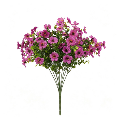 UV-Resistant Silk Daisy Bundles – 8-Pack Autumn Outdoor Decor