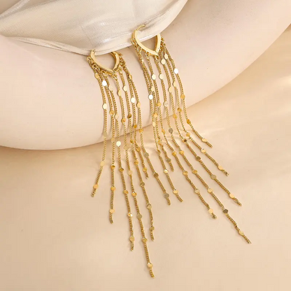 Long Tassel Dangle Drop Earrings for Woman