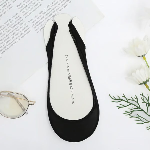 5Pcs Women's Ice Silk No Show Ultra-Thin Liners — Invisible Comfort for Every Shoe