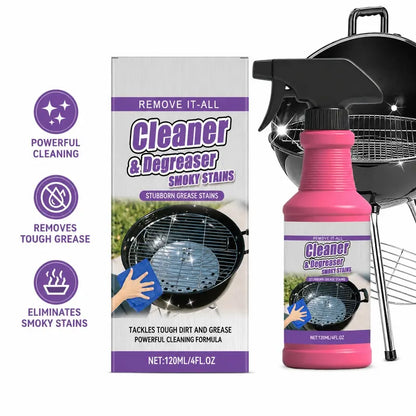 BBQ Grill Cleaner Degreaser Spray
