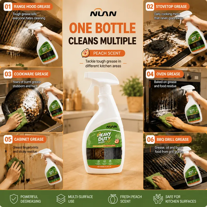 Heavy Duty Dual-Action Kitchen Degreaser Spray 500ml