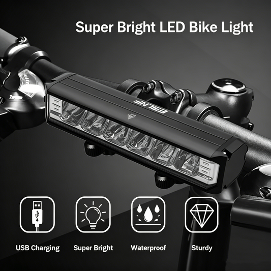 1800 Lumen Super Bright LED Bike Light