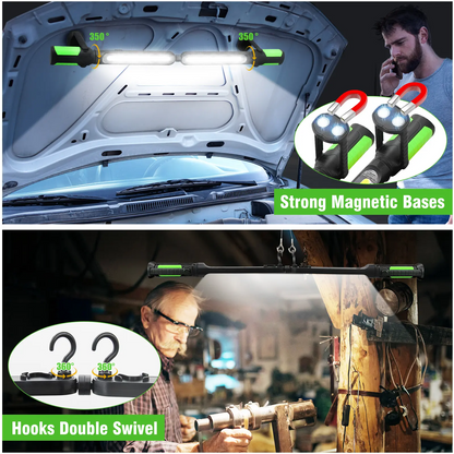 Rechargeable Magnetic Work Light Bar