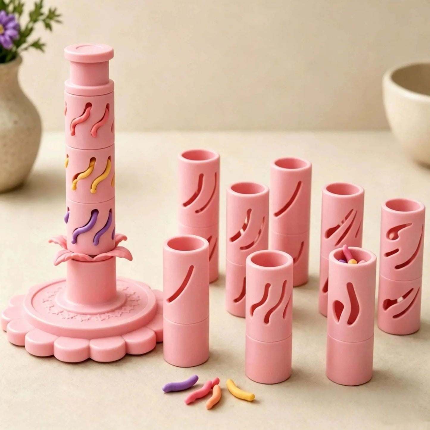 Modular Clay Bloom Maker – DIY Flower Shaper Kit for Polymer & Air-Dry Clay