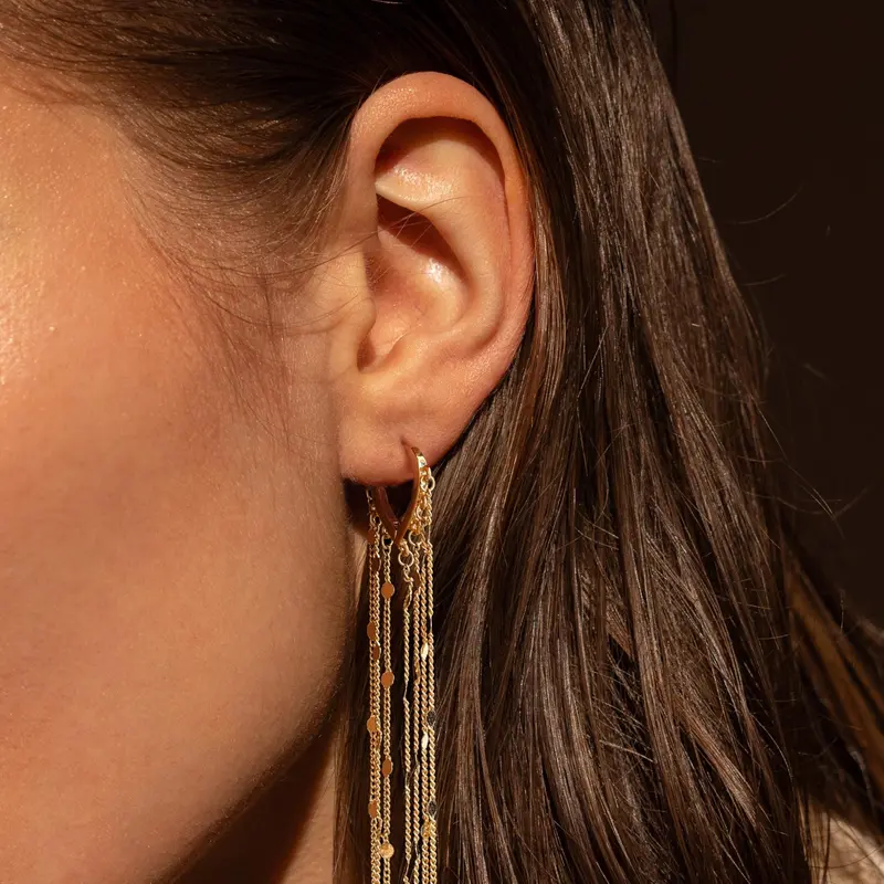 Long Tassel Dangle Drop Earrings for Woman