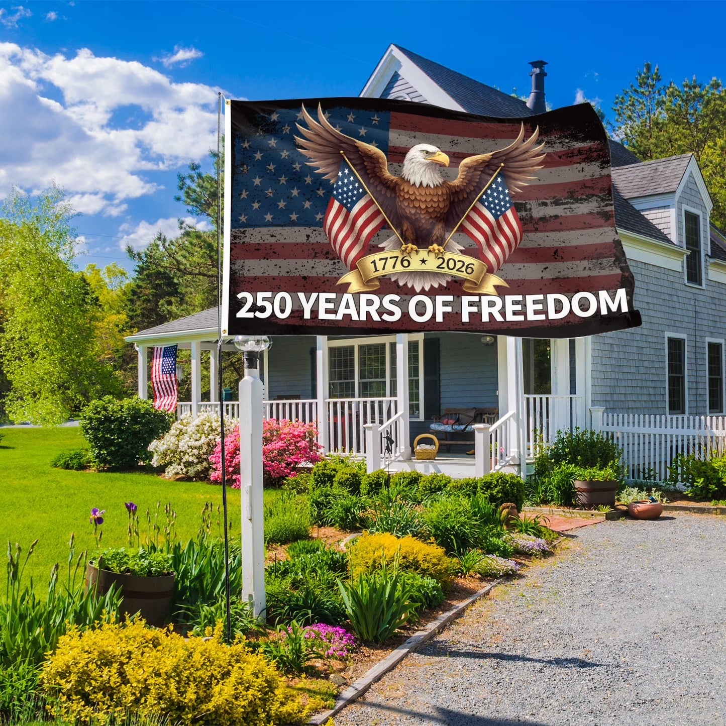 250th Anniversary American Flag 3x5 Ft