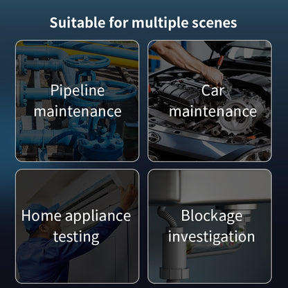 6.5ft HD Endoscope Camera – iPhone & Android, 3 Lengths, Soft & Rigid Cable Options