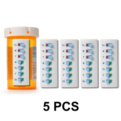 💊Reusable Medication Tracker (5-Pack)
