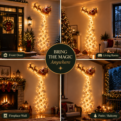 ✨Christmas Magic Trail Wall Light - A Little Christmas Magic, Right on Your Wall✨