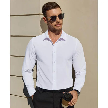Men’s 4-Way Stretch Dress Shirt