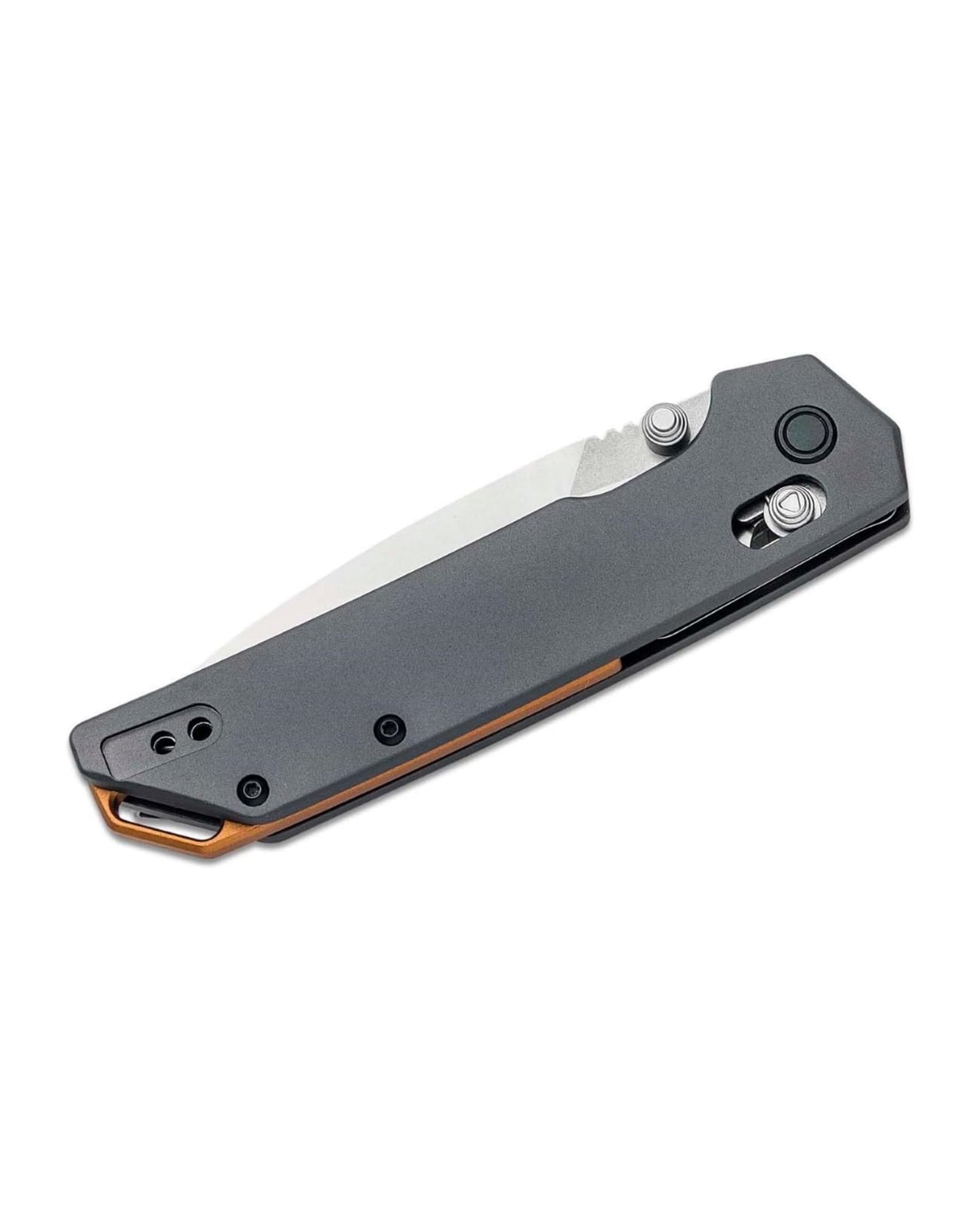 K-Iridium 2038 D2 Reverse Tanto Folding Tool – DuraLock, Aluminum, USA Design