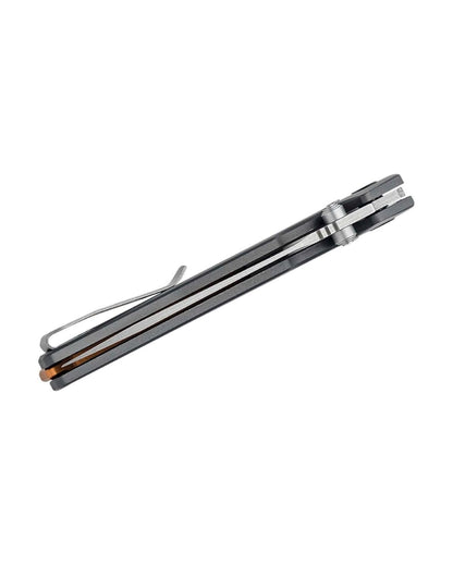 K-Iridium 2038 D2 Reverse Tanto Folding Tool – DuraLock, Aluminum, USA Design