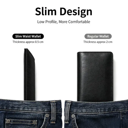 Slim Ripstop Nylon Hidden Waist Money Belt