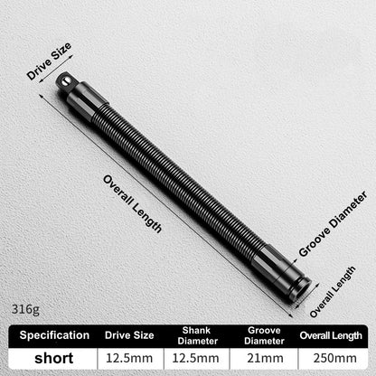 Flexible Shaft Socket Extension – Universal Torque & Ratchet Adapter Tool