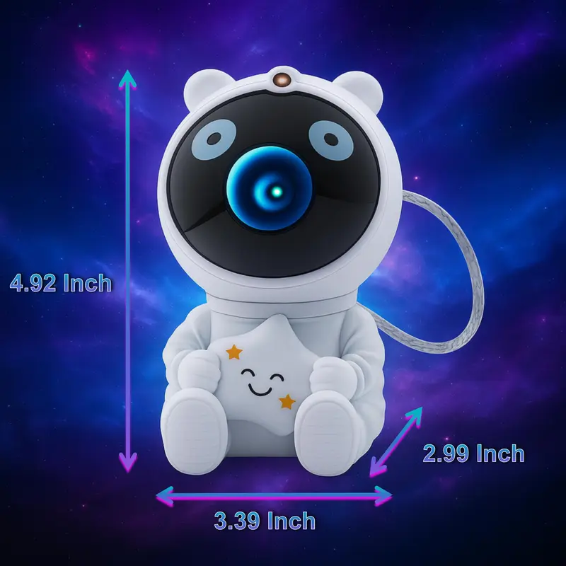 Astronaut Galaxy Projector-8-Color Nebula Star Projector