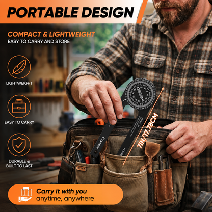 Aluminum Miter Saw Protractor