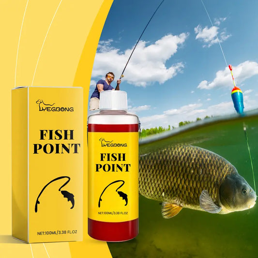 Concentrated Fish Attractant Liquid -Fast-Acting Red Worm Formula
