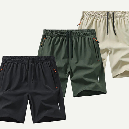 Men’s Quick-Dry Training Shorts (3 PACK)