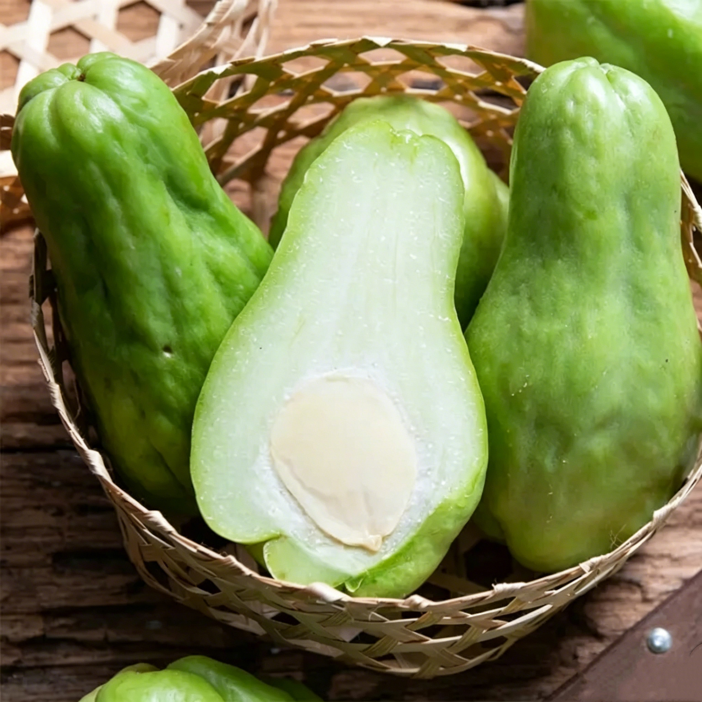 Chayote Seeds for Planting – Fast Growing Mexican Squash Vine