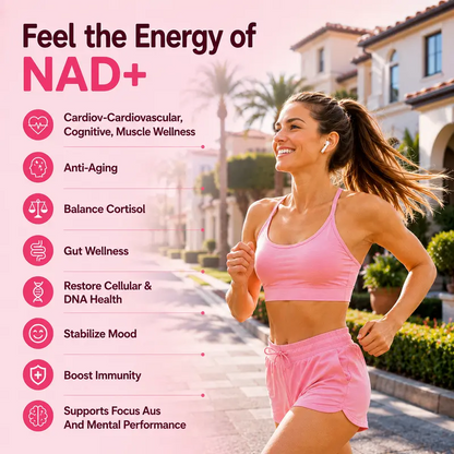 NAD+ Supplements for Woman Anti-Aging,Wrinkle Defense Capsules