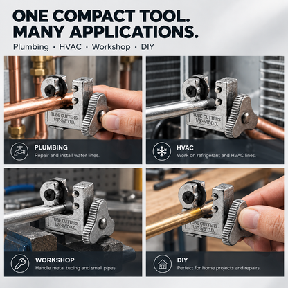 🛠️ Mini Tube Cutter | 1/8"‑5/8" OD Pipe Cutting Tool