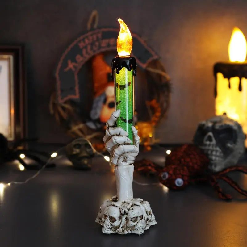 Halloween Ghost Hand Electronic Candle Lamp