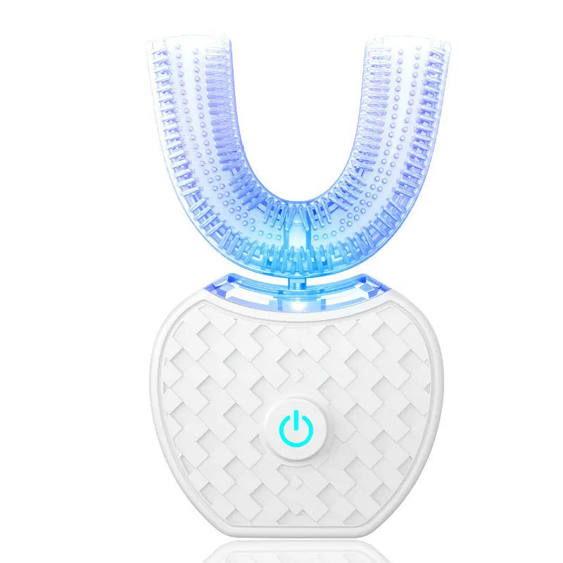 Adults Auto Ultrasonic U-Shaped Toothbrush