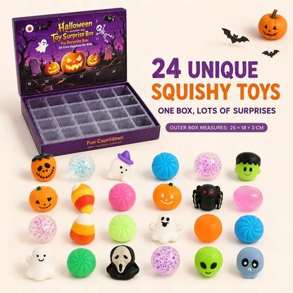 24-Piece Halloween Squishy Advent Calendar