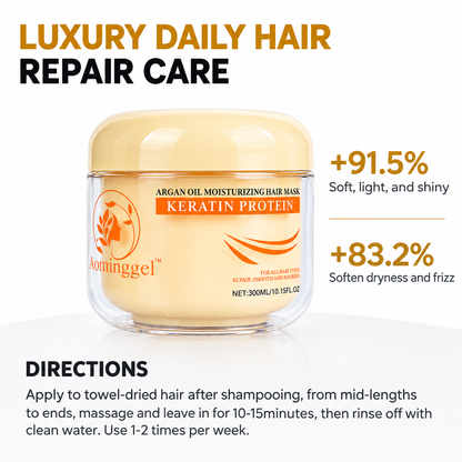 Collagen Hair Mask 300ml |Daily Moisturizing Haircare Leave-On Mask