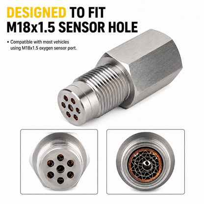 Universal Car Oxygen Sensor-M18x1.5 O2 Sensor Spacer Extender