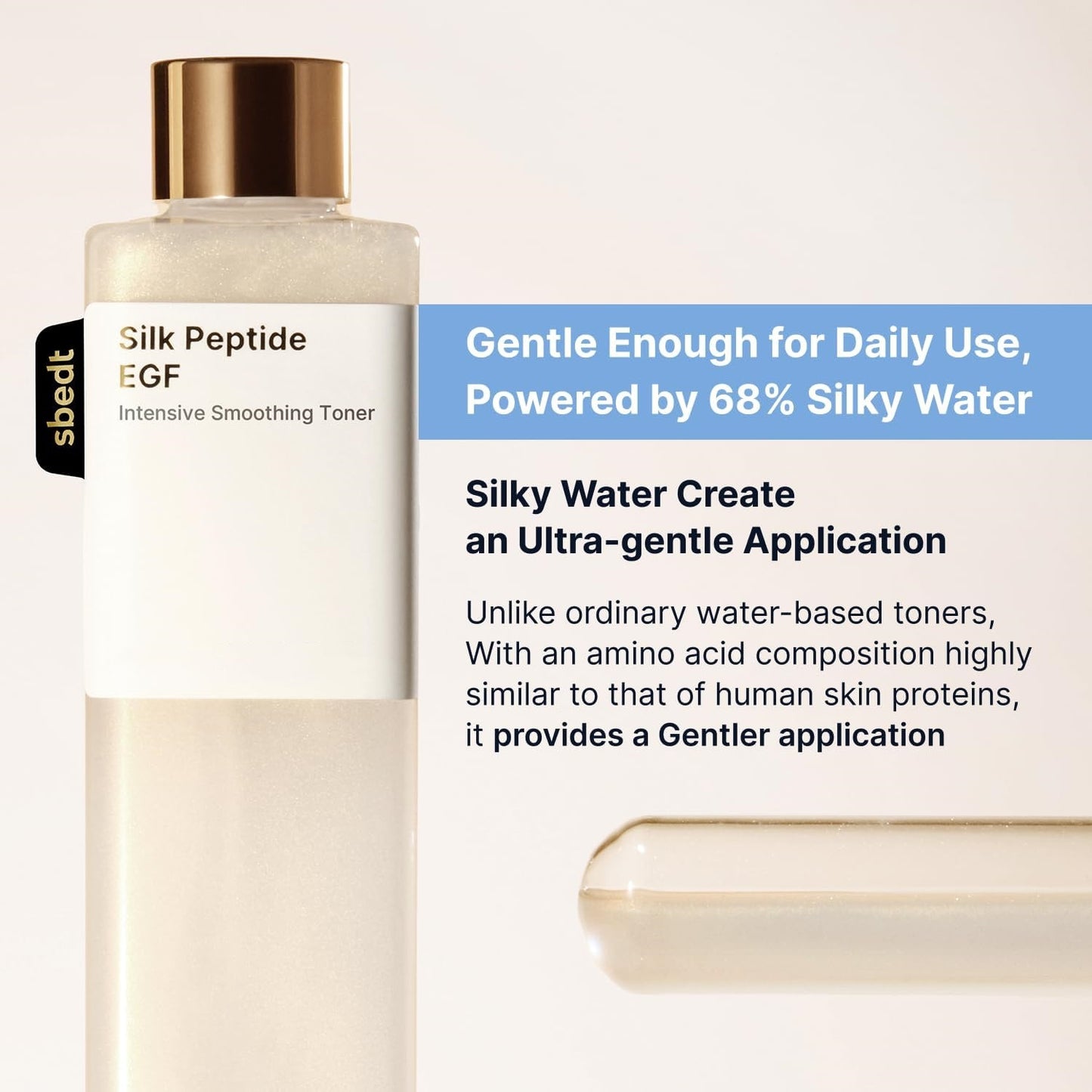 Silk Peptide EGF Intensive Smoothing Toner