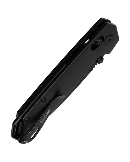 K-Iridium 2038 D2 Reverse Tanto Folding Tool – DuraLock, Aluminum, USA Design