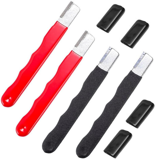 4-Pack Carbide Blade Sharpener – Portable Garden Tool & Knife Sharpener