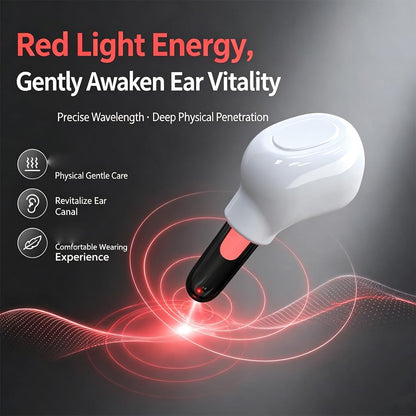 650nm Red Light Ear Device – Rechargeable Hands-Free Wellness Tool