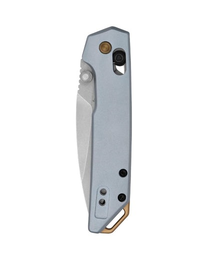 K-Iridium 2038 D2 Reverse Tanto Folding Tool – DuraLock, Aluminum, USA Design
