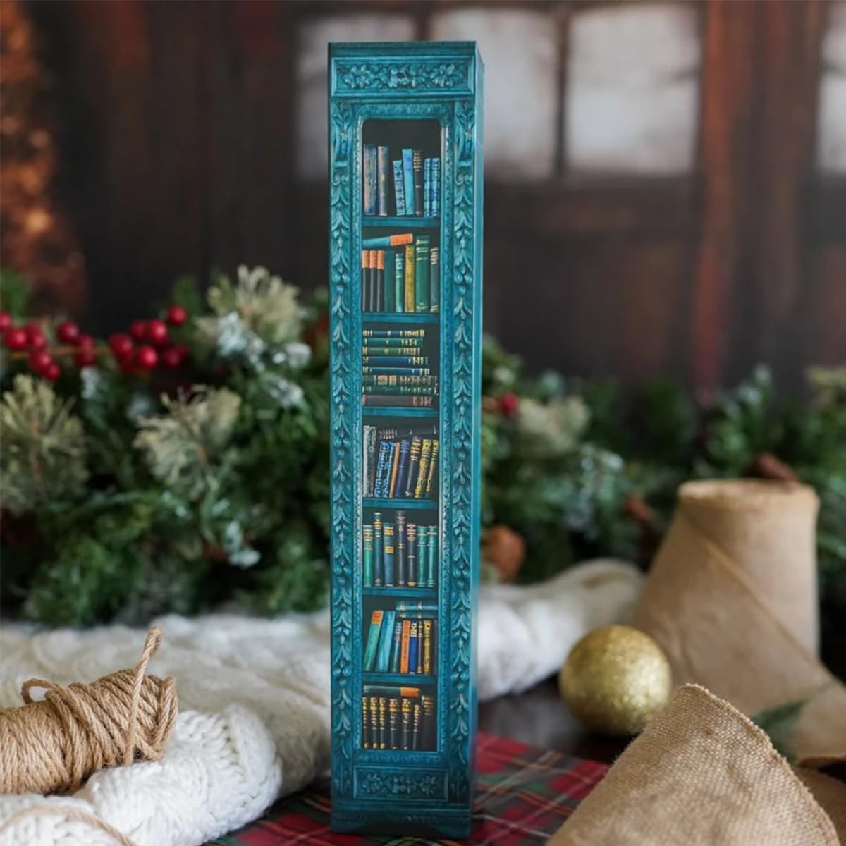 2026 Mini Book Advent Calendar – 24 Christmas Ornaments for Book Lovers